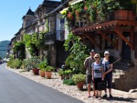 DSC 0169  Michael, Ruve, Dawn in Najac